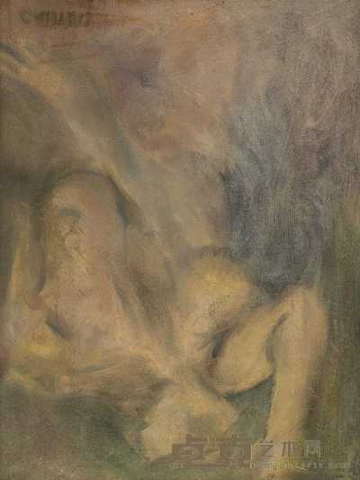 蔡一了 2005年作 女人体 40×30cm